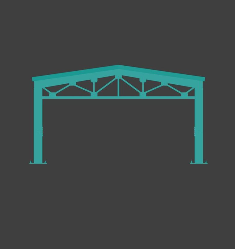 Veranda Shelter Shade 1 Warehouse Cover 3D PRINT STL