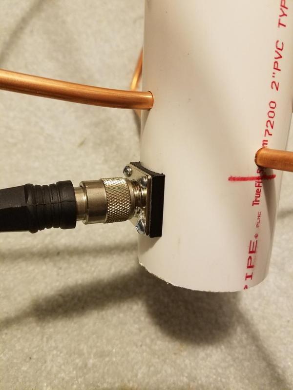 S0-239 Bulk Head PVC Mount 