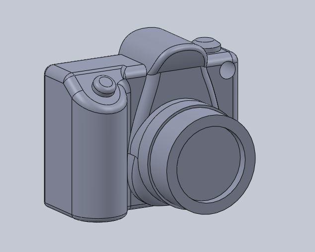 DSLR Camera Keychain