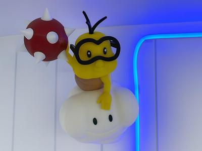 Lakitu MarioBros WALLMOUNT - No AMS - Multi-color