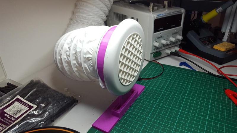 Solder Station Fume Extractor Clamp 100mm 4Inch