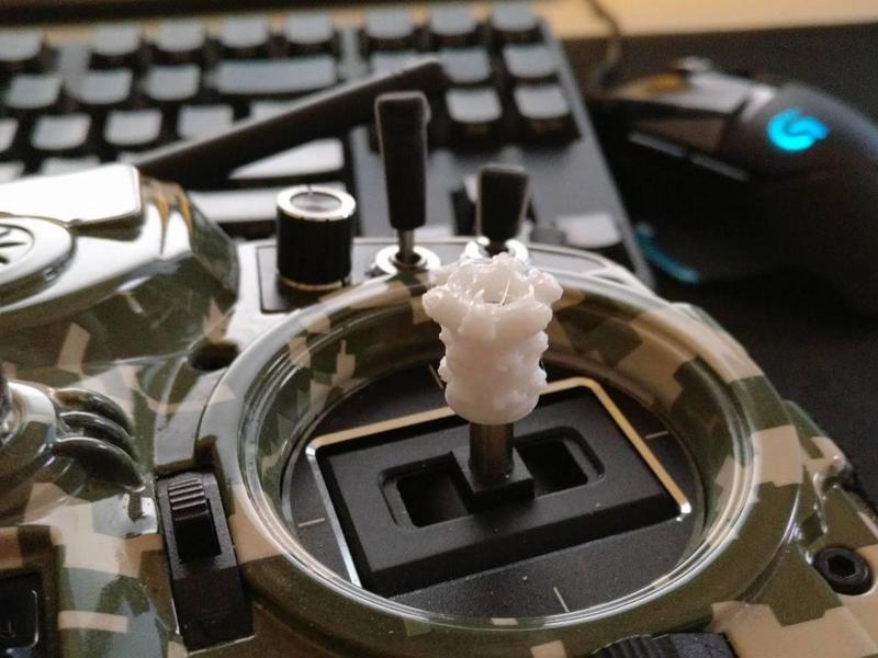 Grippy Transmitter Stick (M4 thread, e.g., FrSky Taranis w/ M9 gimbals)