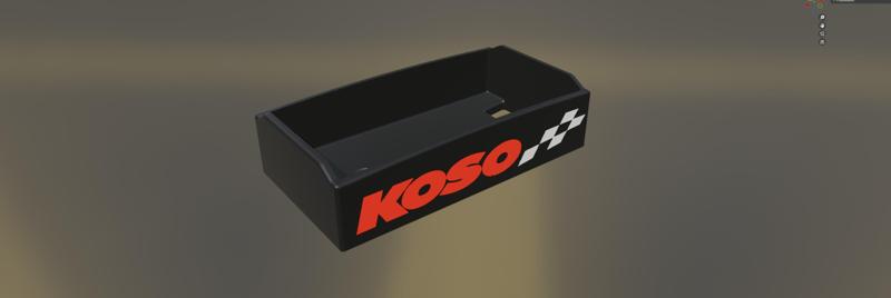 Koso Super Slim Temperature Meter Stand 🏍️ 🌡️ 🌡️