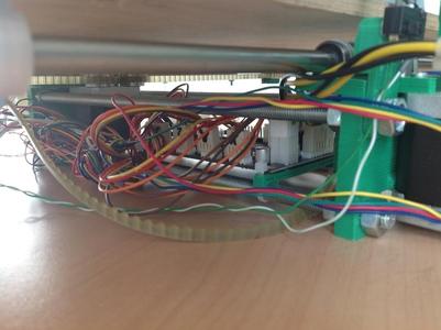 Universal printrbot electronics ( Printrboard / Sanguinololu ) ziptie mounting hook