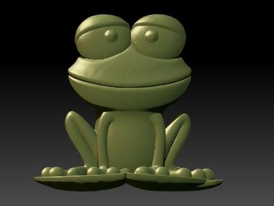 Froggy Buddy - 3D Model