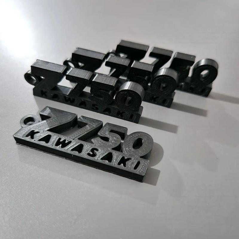 Kawasaki Z750 Keychain