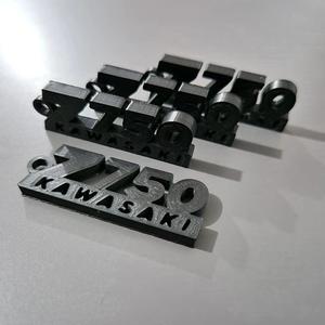 Kawasaki Z750 Keychain