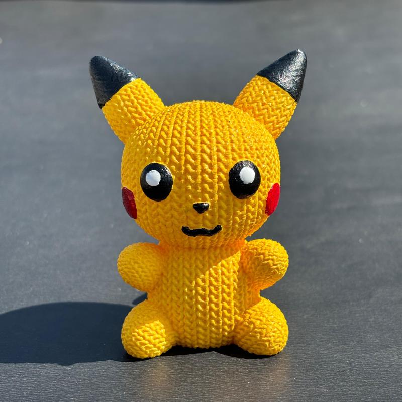 Knitted Pikachu