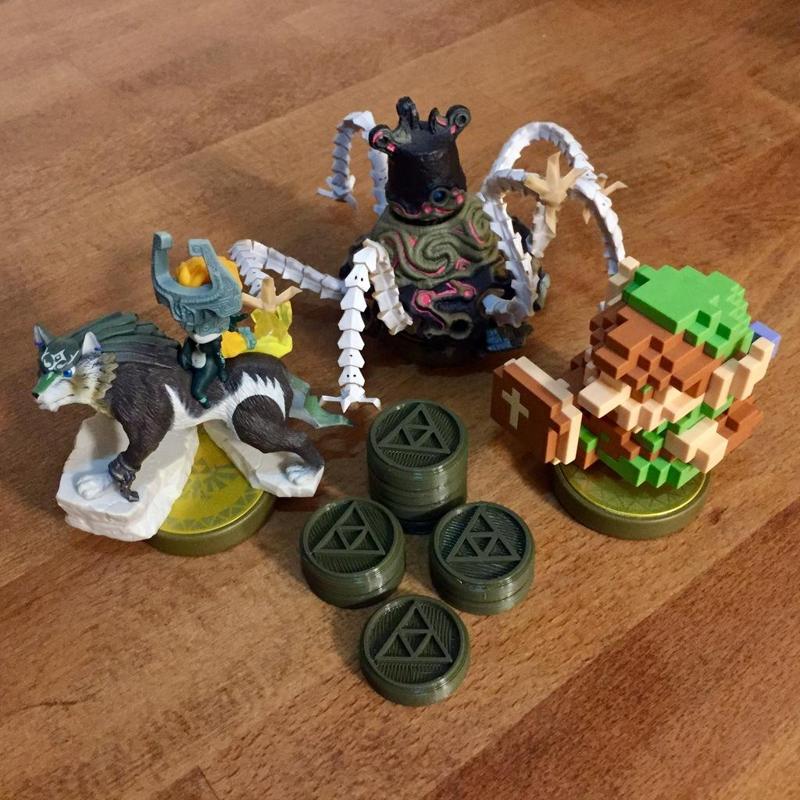 Zelda themed RFID base