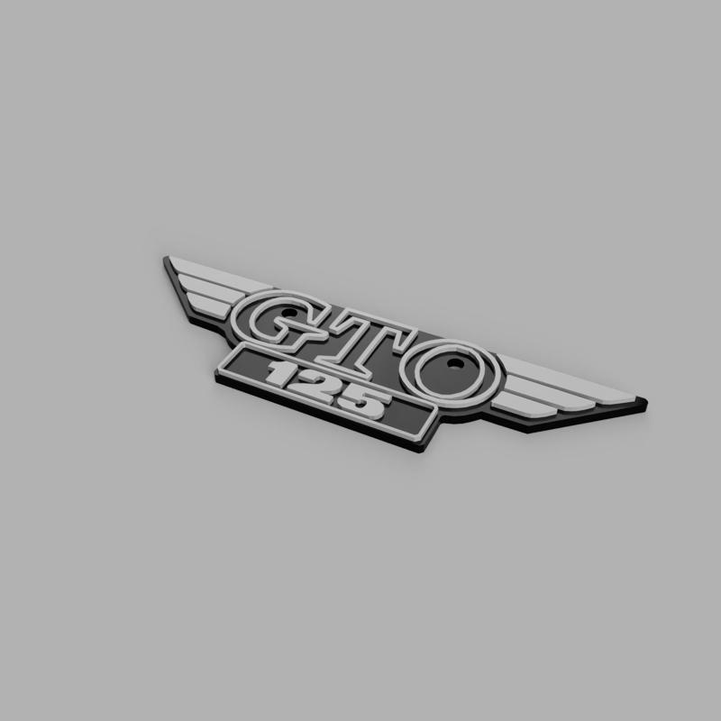 Kawasaki GTO 125 side emblem