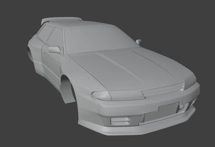 RC BODY R32 SKYLINE WAGON RC BODY