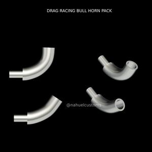 DRAG RACING BULL HORN PACK