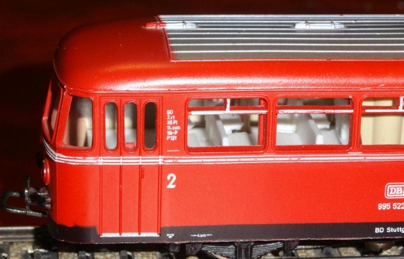 Interior for the Märklin 4018 railbus - trailer