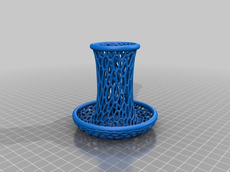 Organic pencil holder