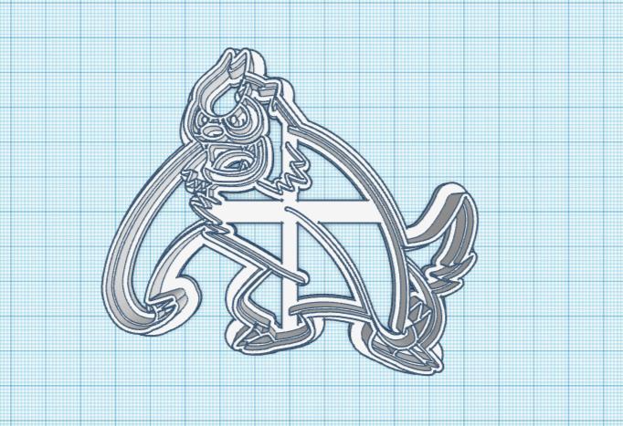Pokemon: Vigoroth Cookie Cutter