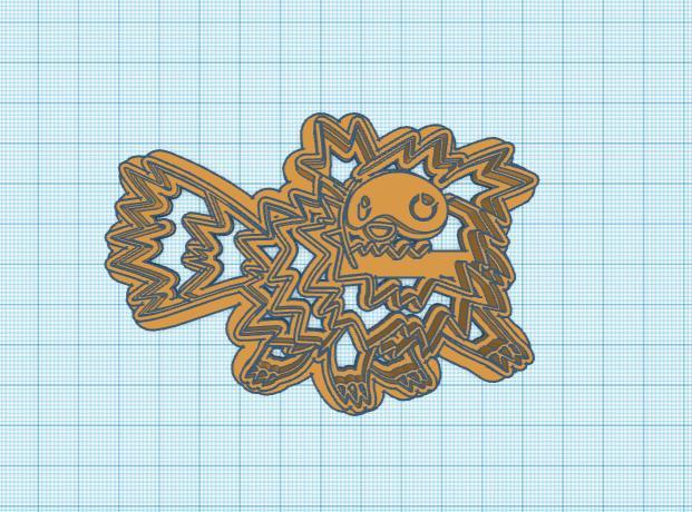 Pokemon: Zigzagoon Cookie Cutter
