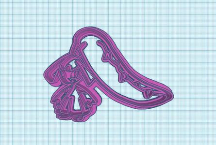 Pokemon: Mawile Cookie Cutter