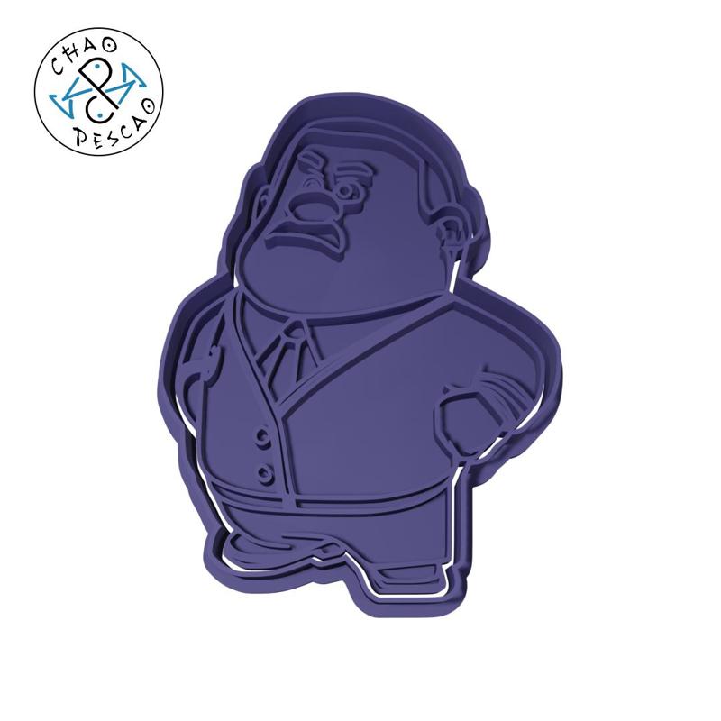 Gene - Wreck It Ralph (no 7) - Cookie Cutter - Fondant - Polymer Clay