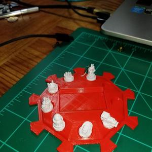 Mexican train dominoes set