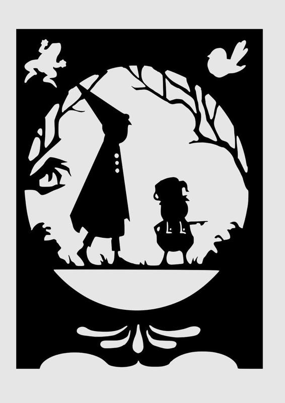 Lasercut Lantern - Over the Garden Wall
