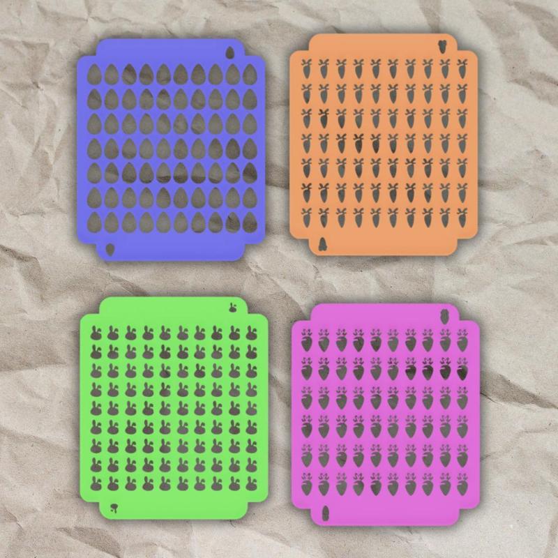Easter stencil 1 set of 4