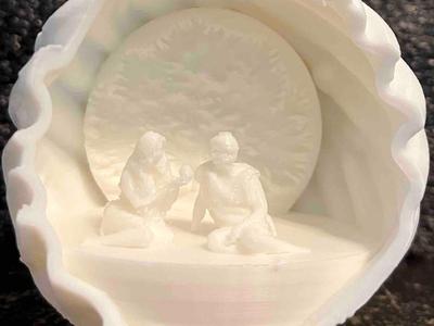 The Adam and Eve Christmas Ornament