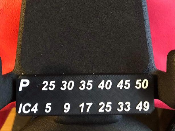 Peloton Resistance Chart for IC4 Exercise Bike