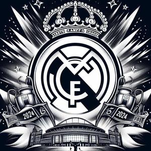 REAL MADRID CHAMPIONS LEAGUE WINNER WEMBLEY 2024