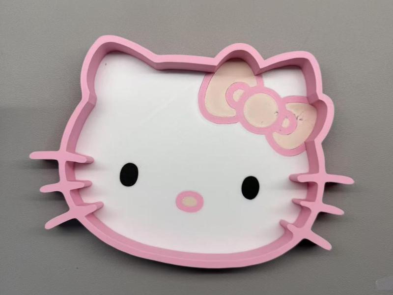 Whimsical Hello Kitty Jewelry Box with Tray