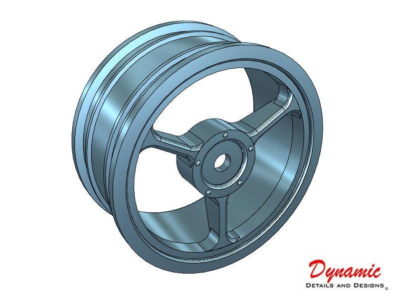 3 Spoke SGL Action 24mm Wheels +0 offset