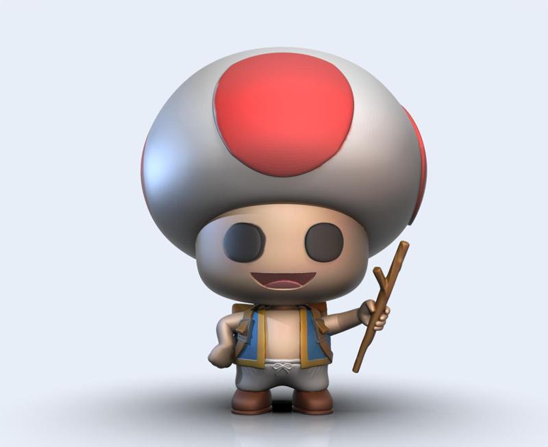 TOAD (MARIO BROS) FUNKO POP VERSION