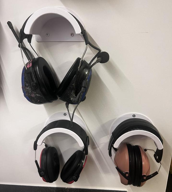 Holder for ear protection