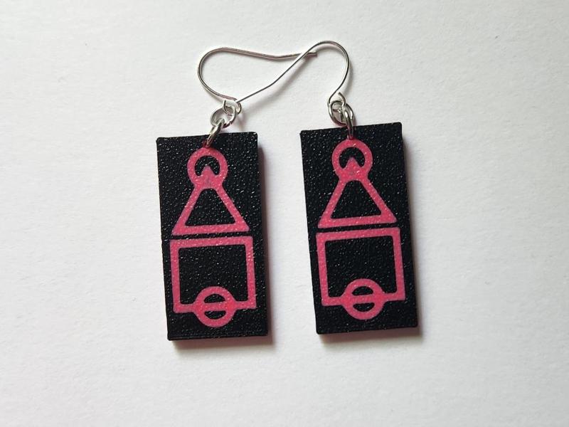 Squid Game earrings