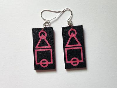 Squid Game earrings