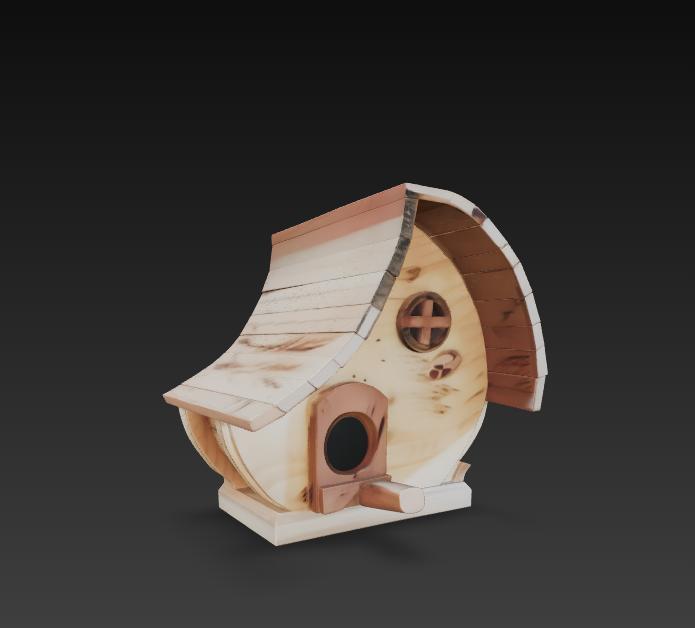 BIRDHOUSE 4 IDEAL FOR GARDEN OR DECORATION