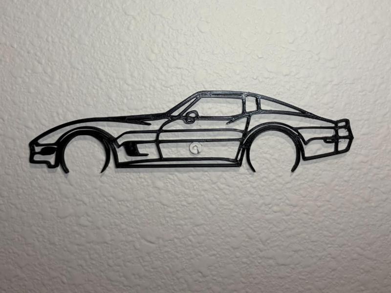 Chevrolet Corvette wall art