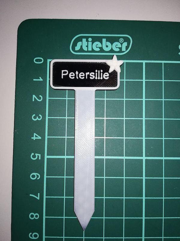 Plant Tag Pflanzen Schilder