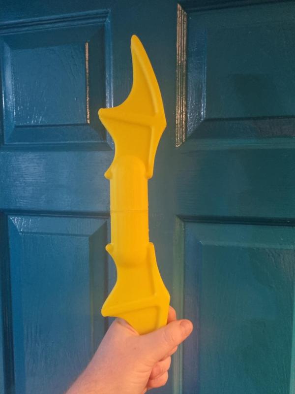 Giant Batarang - brick inspired, 10x scale