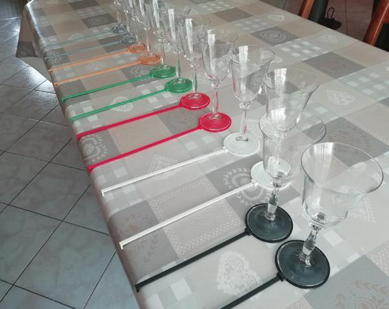 glass marker for the blind