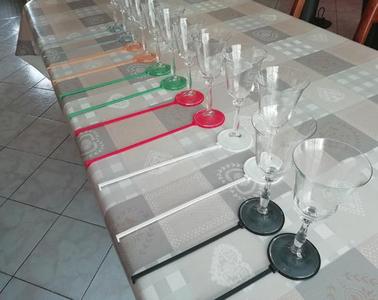 glass marker for the blind