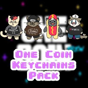 One Coin Crew Keychains (Maau, Uriel, Puvlo, Late)
