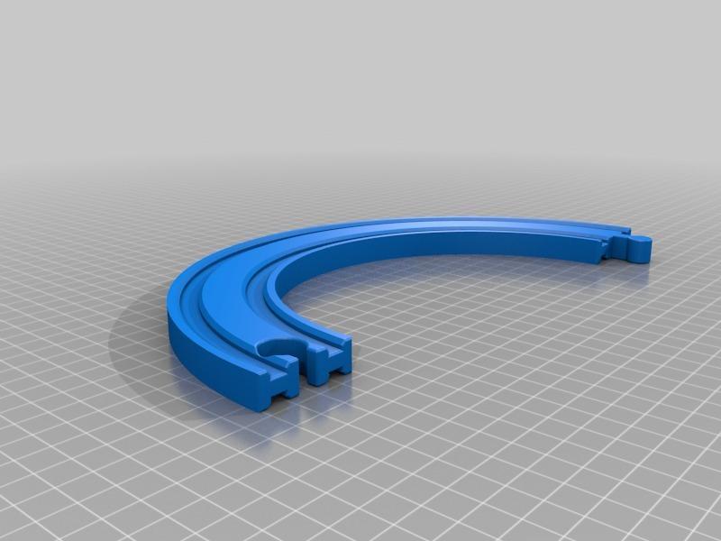 brio long electric locomotive compatible narrow half turn track