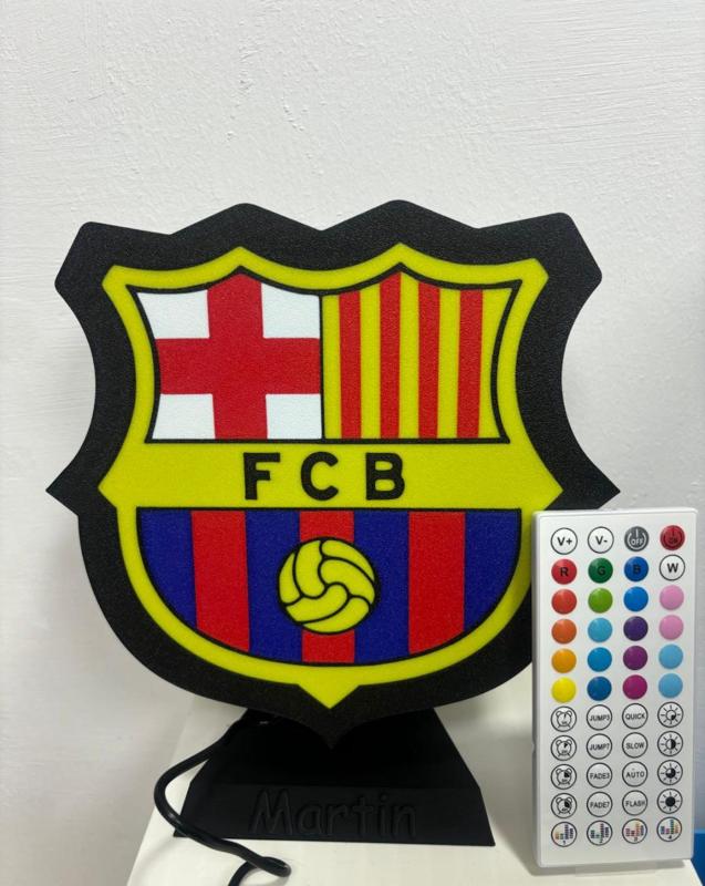 Cartel Luminoso Futbol Club Barcelona 