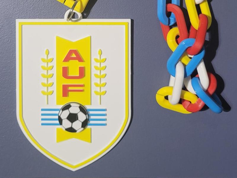 URUGUAY COPA AMERICA 3D Logo 180mm series