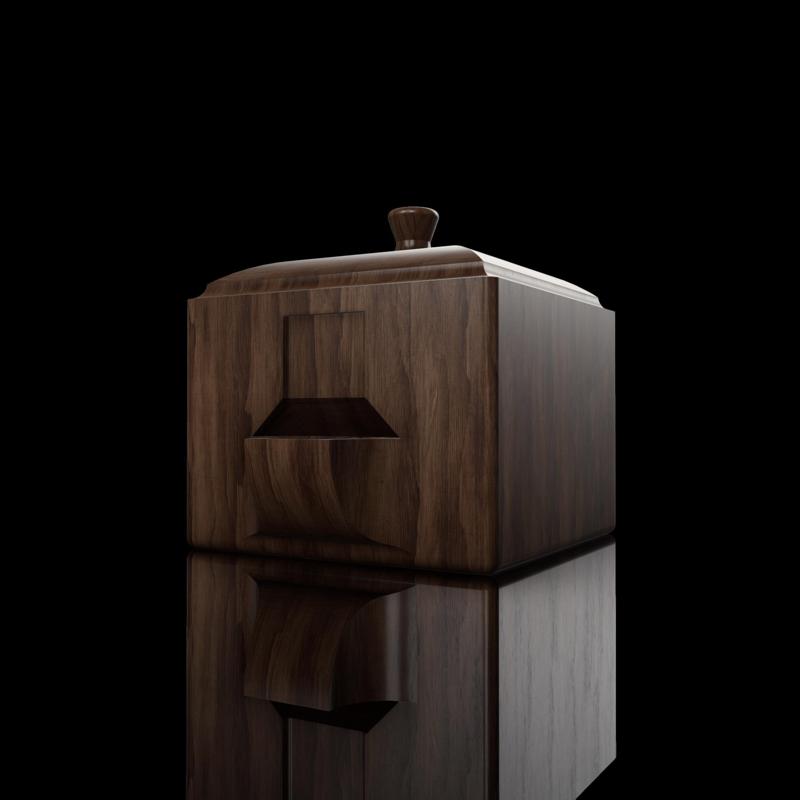 Wooden Pistachio Box