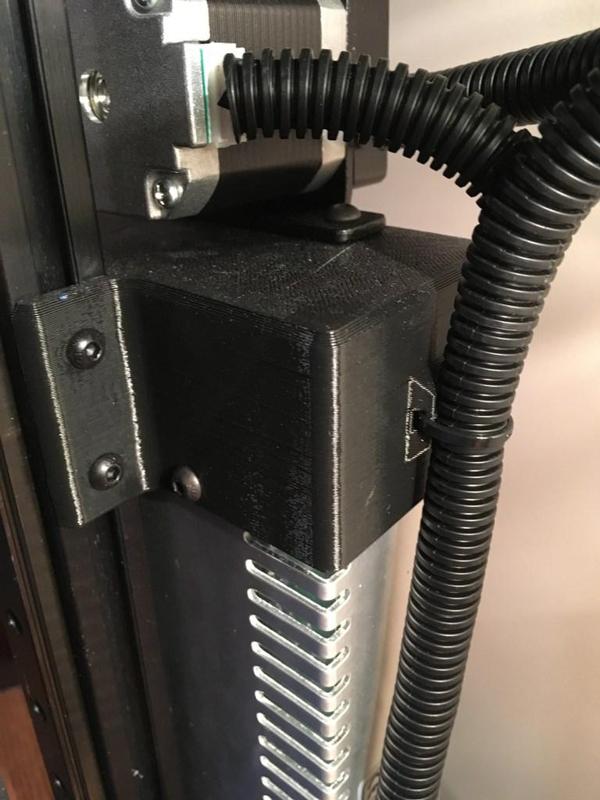 Anycubic Kossel - 30A PSU Mount + Extruder Mount