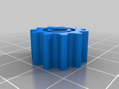 double volume internal gear pump 540 powered