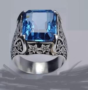 Flower ring, men's ring.