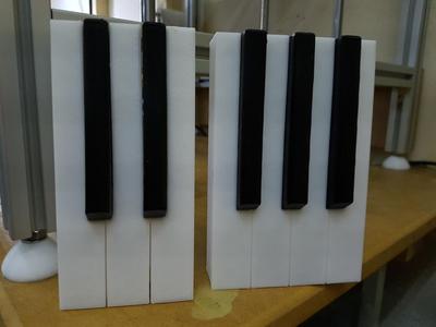 Coat Hanger Piano full keys