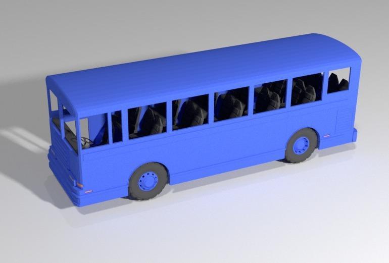1/18 Scale Transit Bus